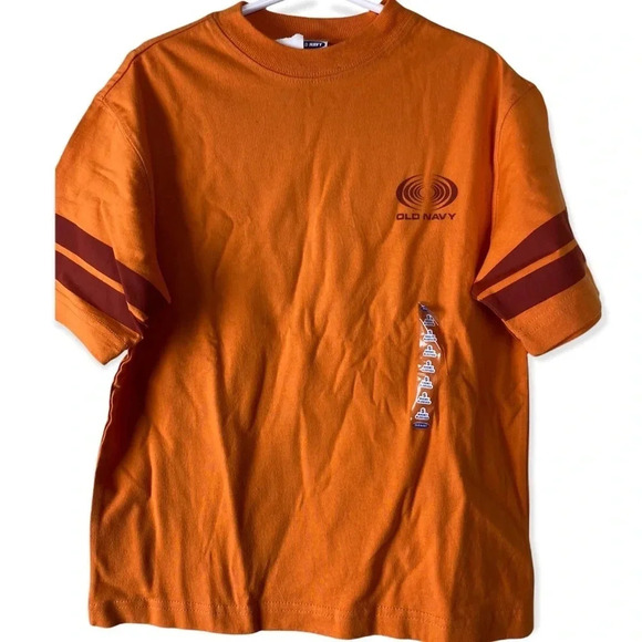 OLD NAVY NEW BOYS TSHIRT SHIRT TEE TOP SUMMER CASUAL TSHIRTS ORANGE TOPS SIZE S - Picture 3 of 8